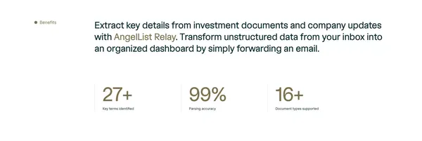 Relay | AngelList - Landing design inspiration