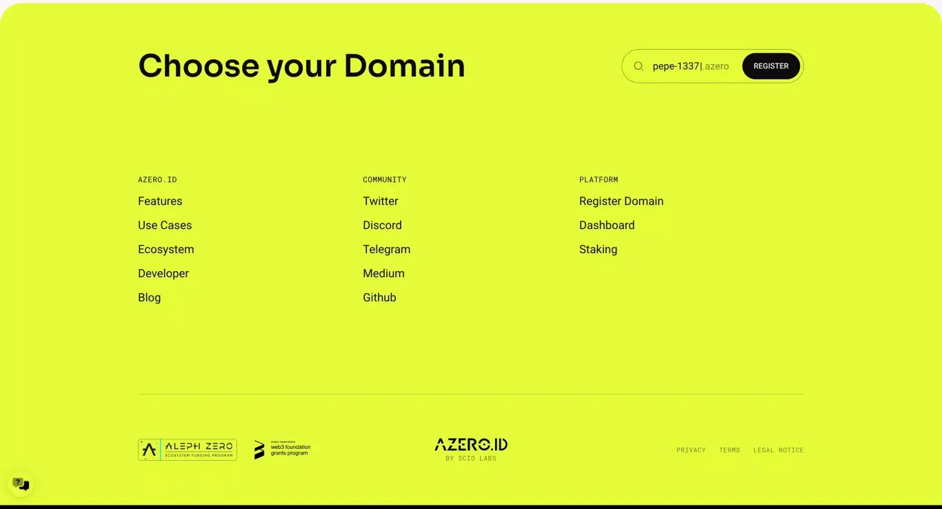Footer