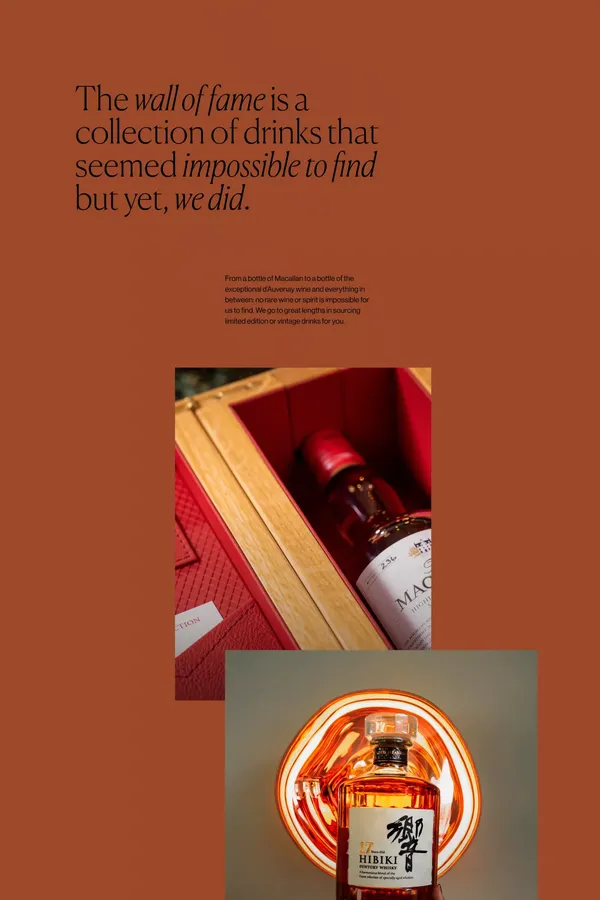 Impossible Drinks · Impossible made possible - Portfolio design inspiration