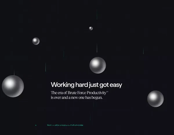 Micro - Landing design inspiration