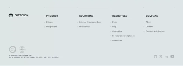 GitBook - Knowledge management for technical teams - Landing design inspiration