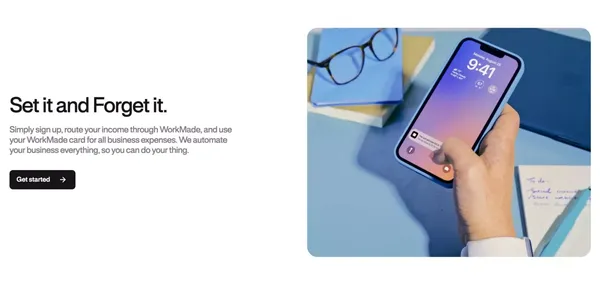 WorkMade - Landing design inspiration