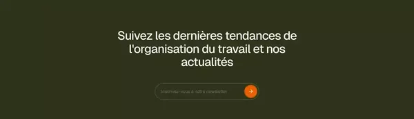 m-work | Application de suivi du télétravail & logiciel flex-office - Landing design inspiration