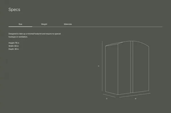 Ancient Ritual - Landing design inspiration