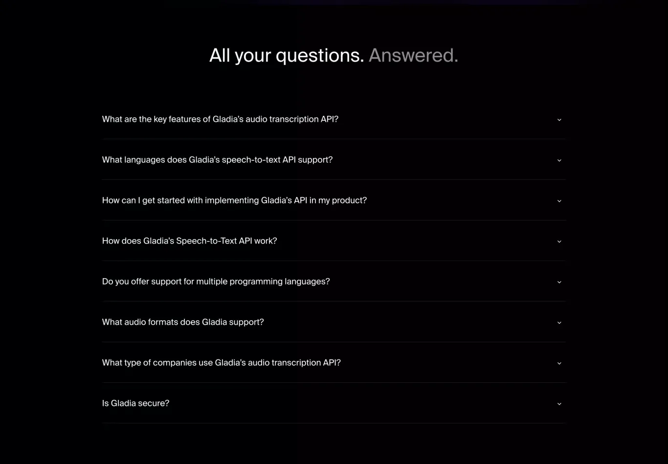 FAQ
