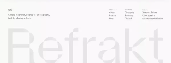 Refrakt - Landing design inspiration