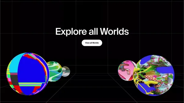 Worlds | Foundation - Landing design inspiration