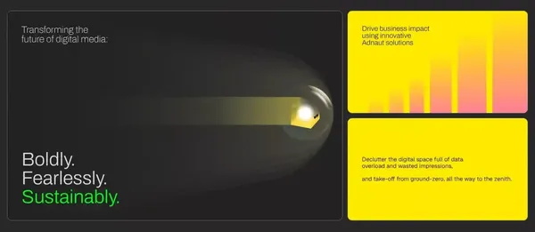 Adnaut | Your Navigator in the ad-tech universe. - Landing design inspiration