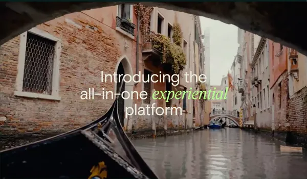 Way | The all-in-one experiential platform - Landing design inspiration