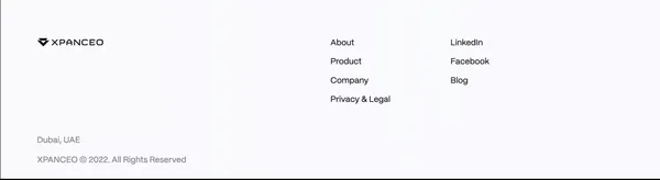 XPANCEO | eXtended Computing (XC) contact lenses - Landing design inspiration