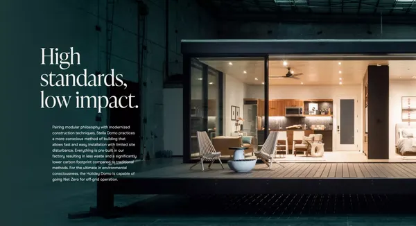 Stella Domo - Landing design inspiration