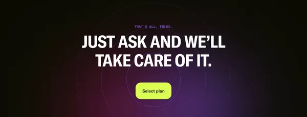 Goodtime — No-code design subscription - Landing design inspiration