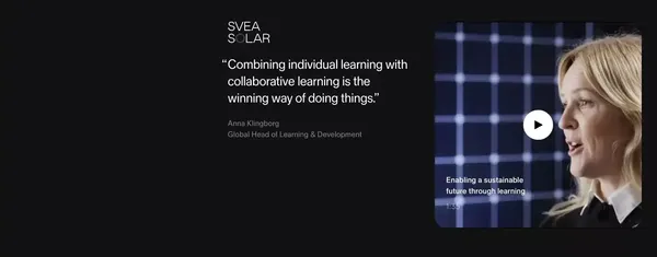 Personalized, collaborative learning | Sana Labs - Landing design inspiration