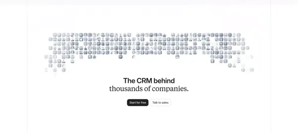 Attio: Customer relationship magic - Landing design inspiration
