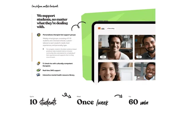 tobehonest-voila - Landing design inspiration