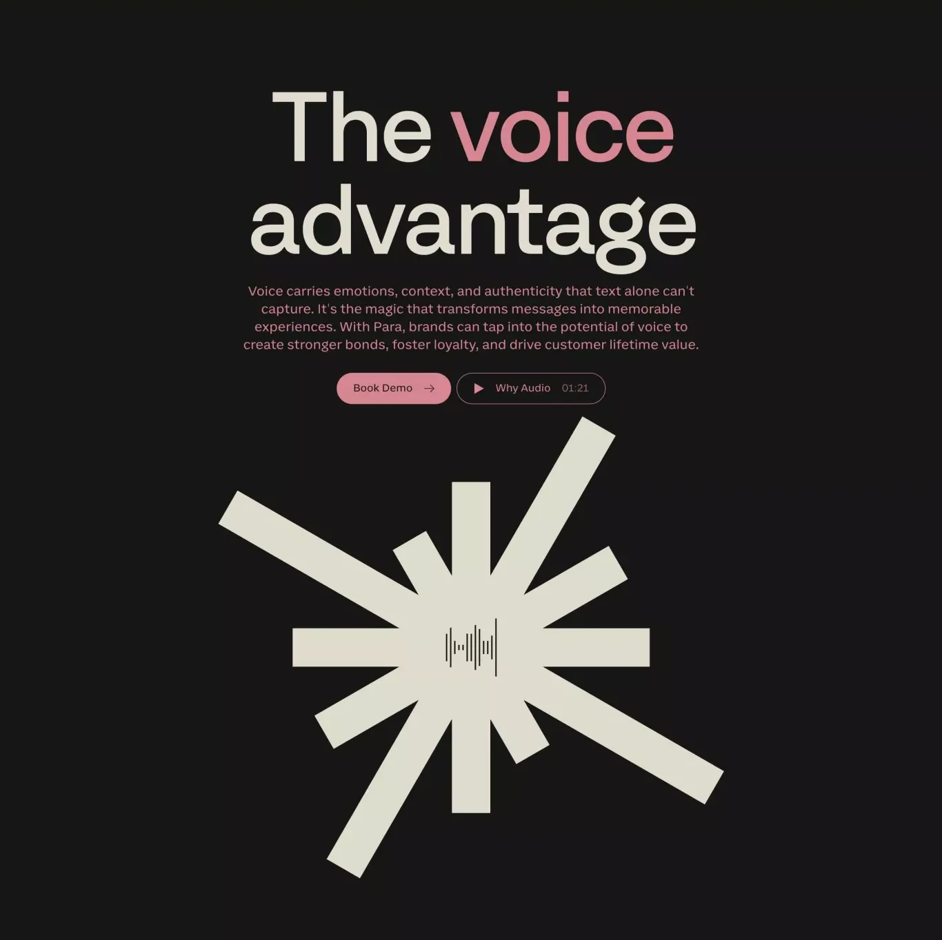 Value proposition