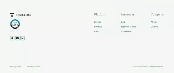 AI-Powered Accounting Software Solutions | Trullion - Landing design inspiration