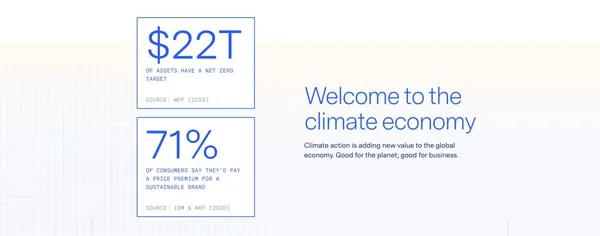 Watershed — The enterprise climate platform - Landing design inspiration