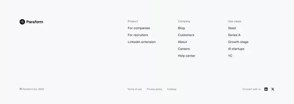 Paraform - Landing design inspiration