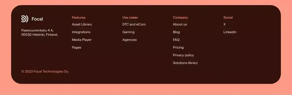 Focal – Manage, proof and deliver ads 10x faster - Landing design inspiration