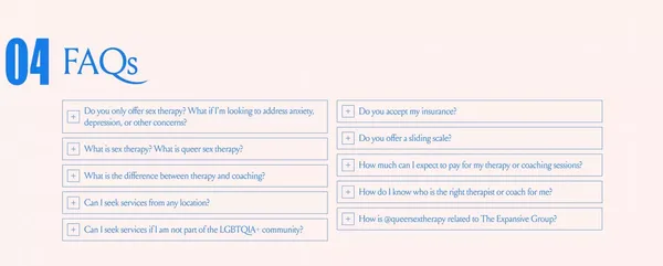 LGBTQ Counseling & Gender Therapy | The Expansive Group - Landing design inspiration
