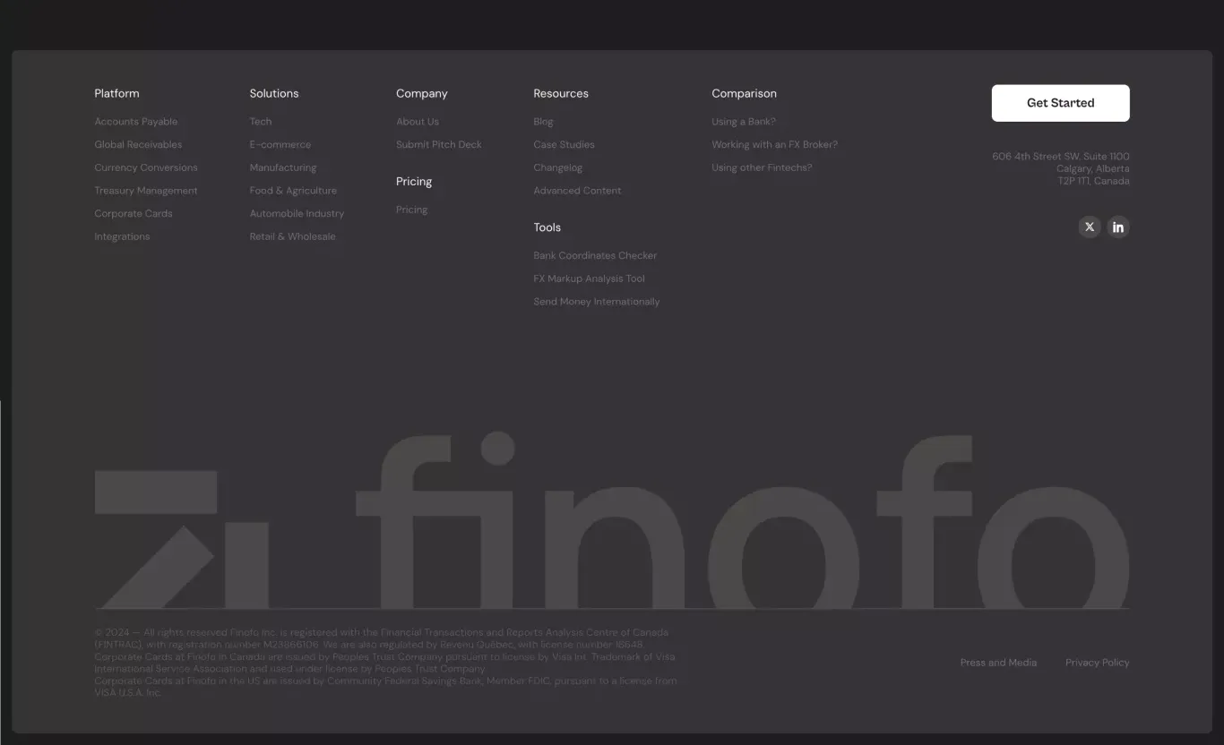 Footer