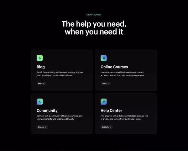 Start and grow your e-commerce business - 3-Day Free Trial - Landing design inspiration