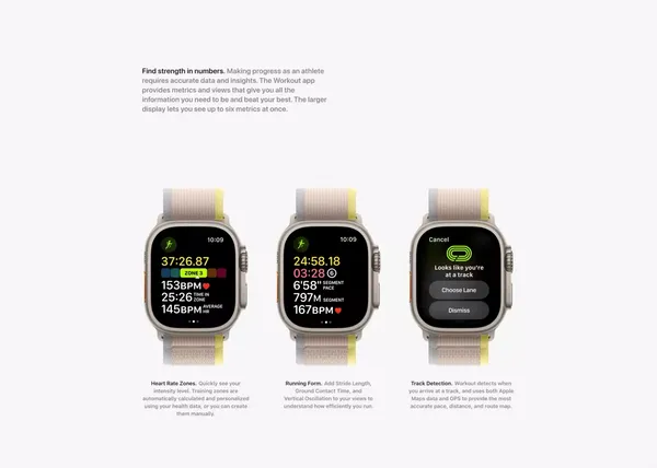 Apple Watch Ultra - Apple - Landing design inspiration