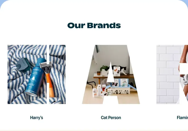 Harry's Inc. - Portfolio design inspiration