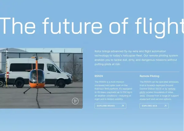 Rotor | The Future of Flight - Landing design inspiration