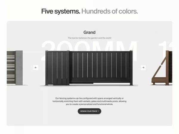 FENZ® | Nowoczesne Aluminiowe Ogrodzenia, Bramy, Furtki i Przęsła - Landing design inspiration