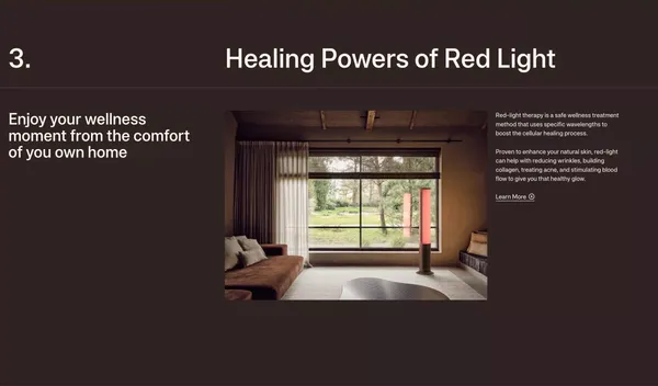 AYOCIN - Where design meets your well-being - Landing design inspiration