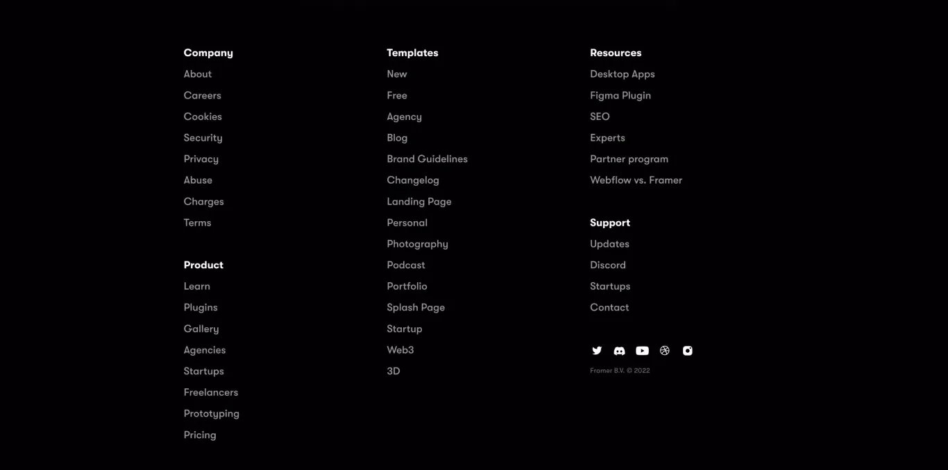 Footer