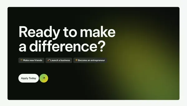 MLV Ignite | High School Entrepreneurship Program - Landing design inspiration