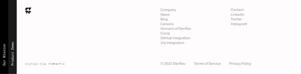 DevRev - Landing design inspiration