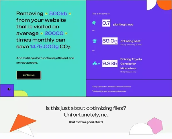 Dodonut: Sustainable design for mindful brands. - Landing design inspiration