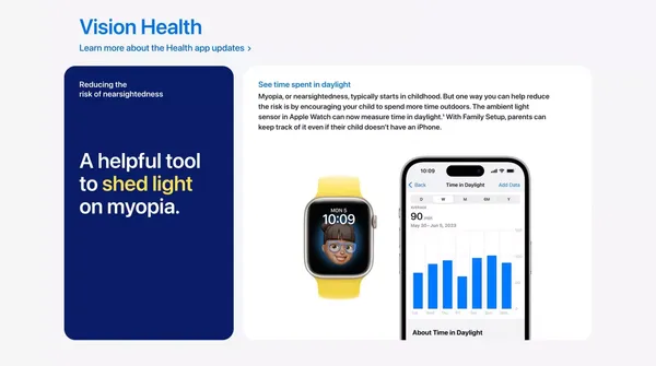 watchOS 10 Preview - Apple - Landing design inspiration