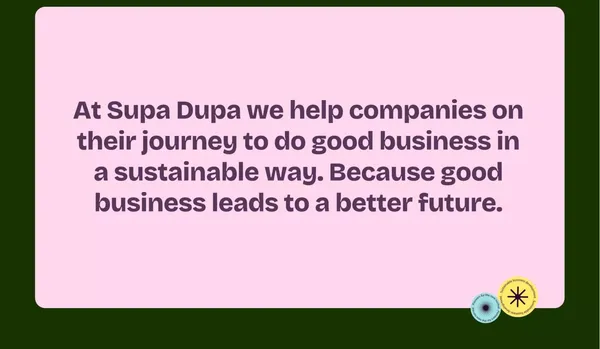 SupaDupa - Let's build good companies! - Landing design inspiration