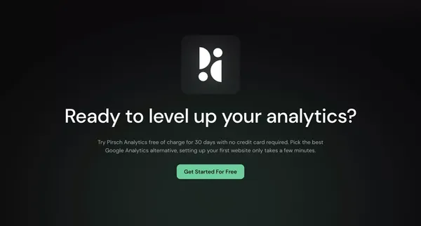 Signup – Pirsch Analytics - Landing design inspiration