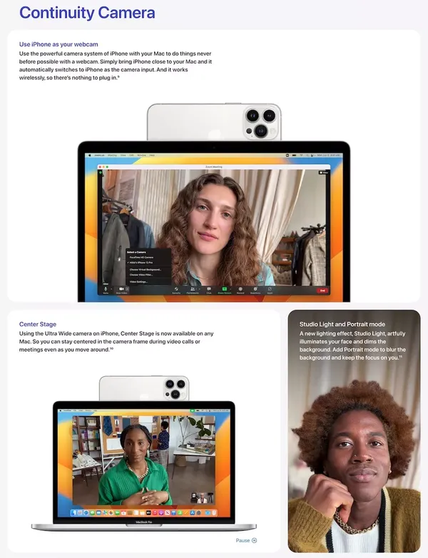 macOS Ventura Preview - Apple - Landing design inspiration