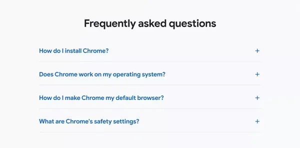 Google Chrome - The Fast & Secure Web Browser Built to be Yours - Landing design inspiration