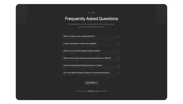 AlignUI Design System BETA - The Design System You Need - Landing design inspiration