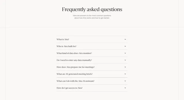 Aira | AI Sales Agent for Sales Teams - Landing design inspiration