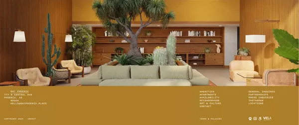 Ray Phoenix - Landing design inspiration