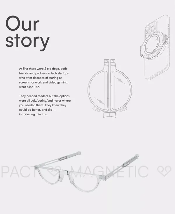 MinRims - Always with you - Landing design inspiration