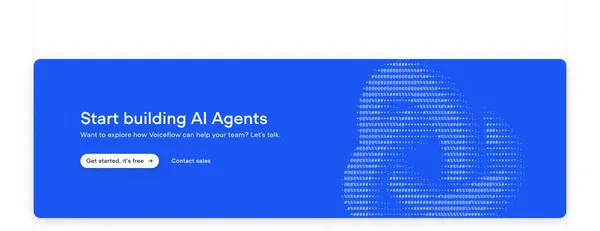 Voiceflow | Build Impactful AI Agents - Landing design inspiration