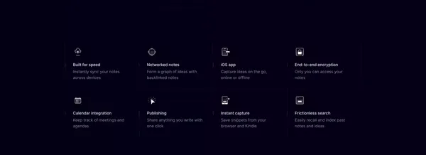 Reflect - Landing design inspiration