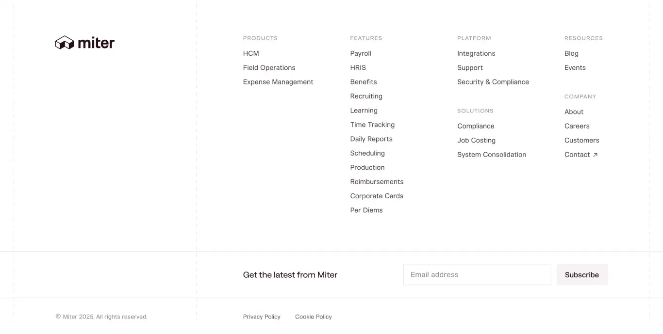 Footer