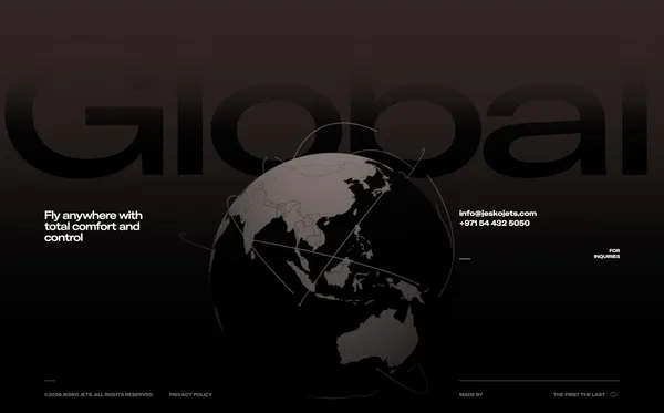 Jesko Jets - Landing design inspiration
