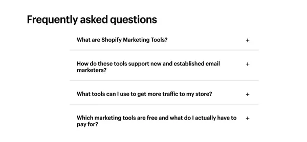 Boost customer engagement and drive more sales with Shopify Marketing Tools - Shopify USA - Landing design inspiration